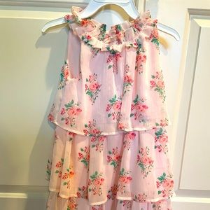 Janie and jack girls chiffon dress size 8
